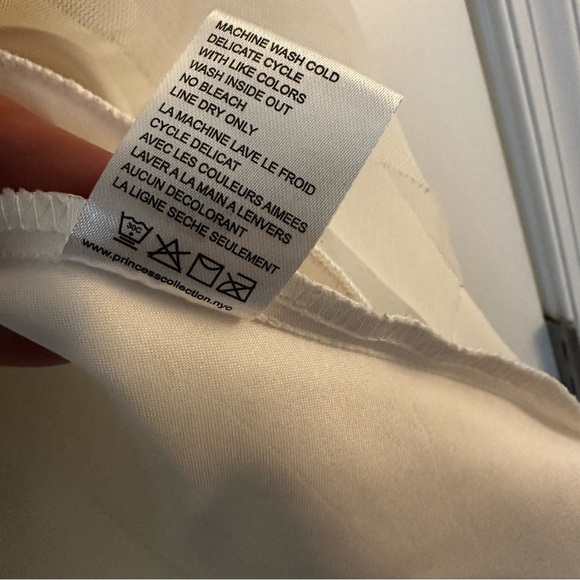 American Princess Girls Ivory Gold Dress Size 8 – Formal Holiday Flower Girl - Picture 11 of 11